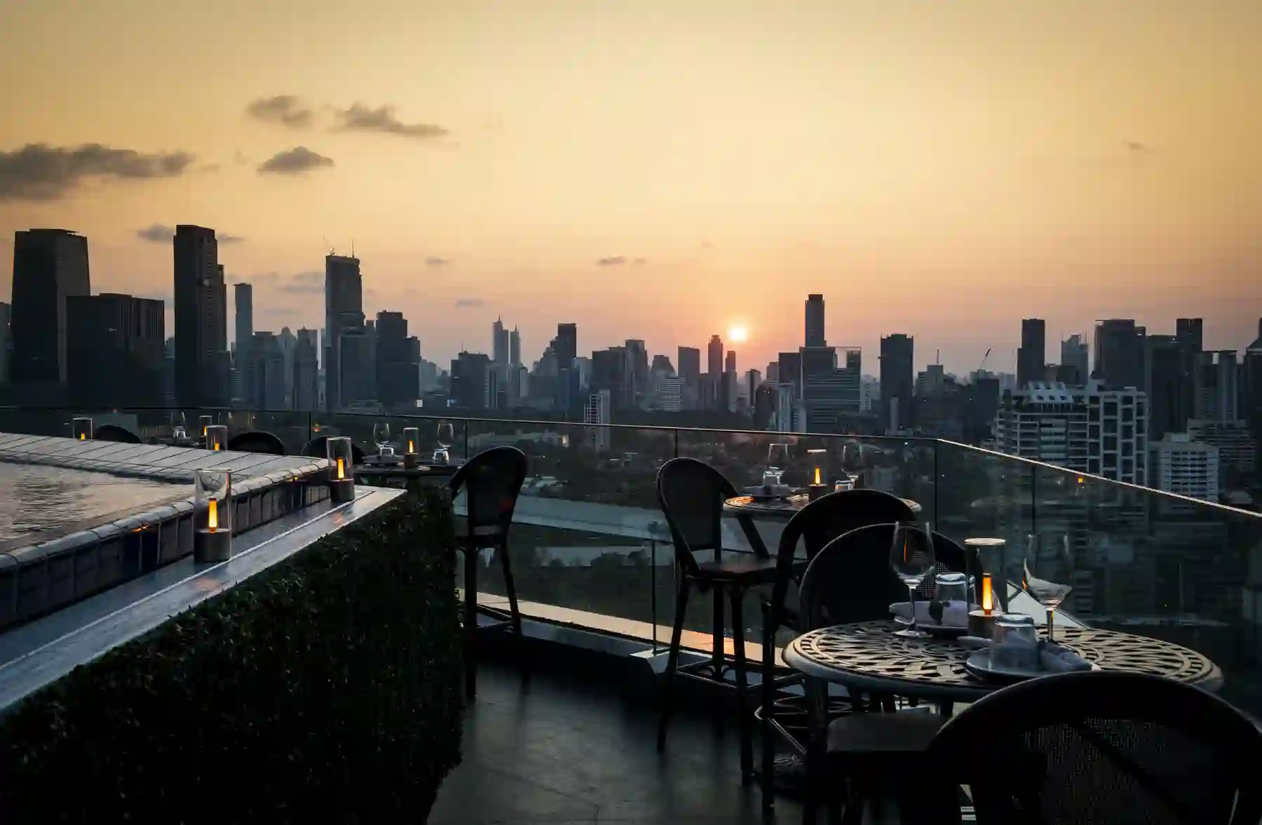 Rooftop Terrace at Aesops Bangkok